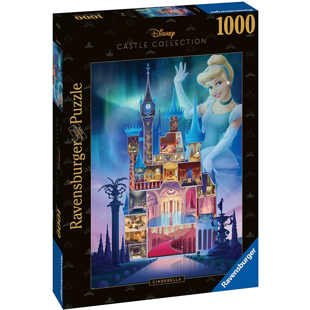 Jigsaw Puzzle - Disney - Castle Collection - CINDERELLA - 1000 Pieces