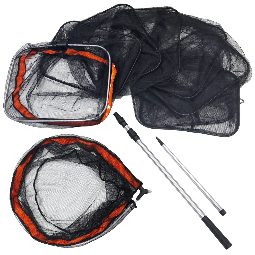 Matt Hayes Adventure - 3m Keep Net & 1.8m Landing Net & Bankstick Set
