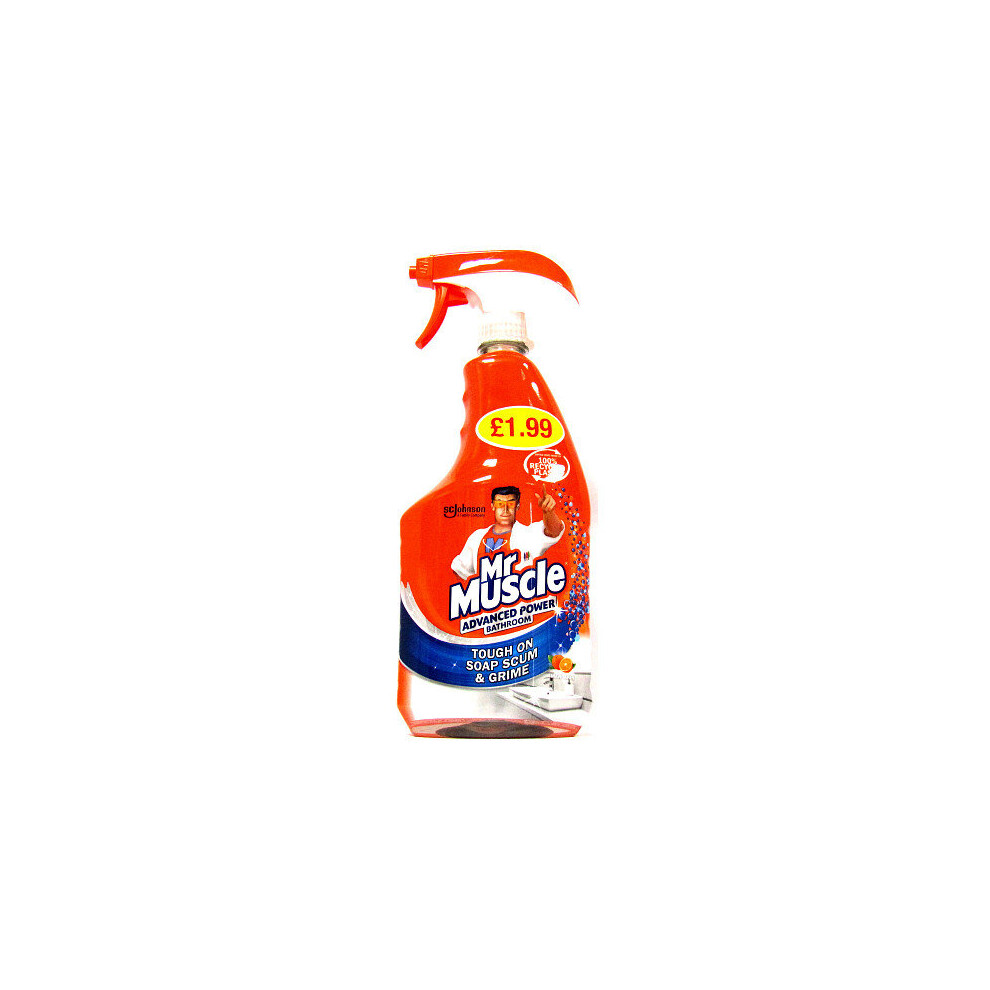 Mr Muscle Advance Bathroom 750ml (Pack of 6)