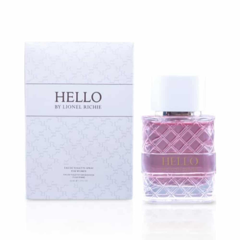 Lionel Richie Hello For Women Eau De Toilette Spray 30Ml