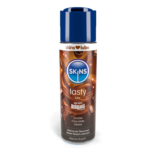 Skins SKINS - LUBRIFIANT À BASE D'EAU DOUBLE CHOCOLAT 130 ML 1