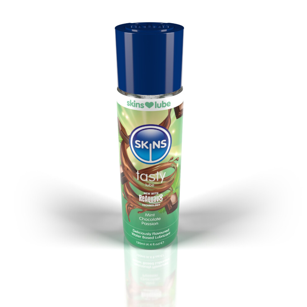 Skins Mint Chocolate Water Based Lubricant 4.4 Fl Oz (130Ml)