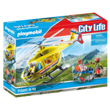 PLAYMOBIL 71203 City Life Medical Helicopter