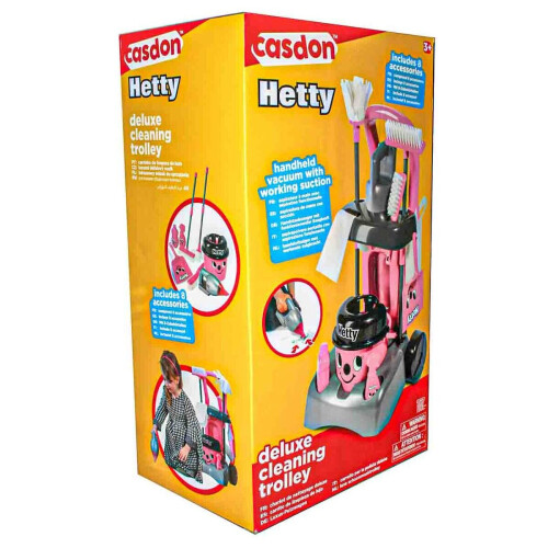 Casdon Deluxe Hetty Cleaning Trolley