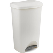 (Linen) Addis 50 Litre Pedal Waste Bin - Various Colours