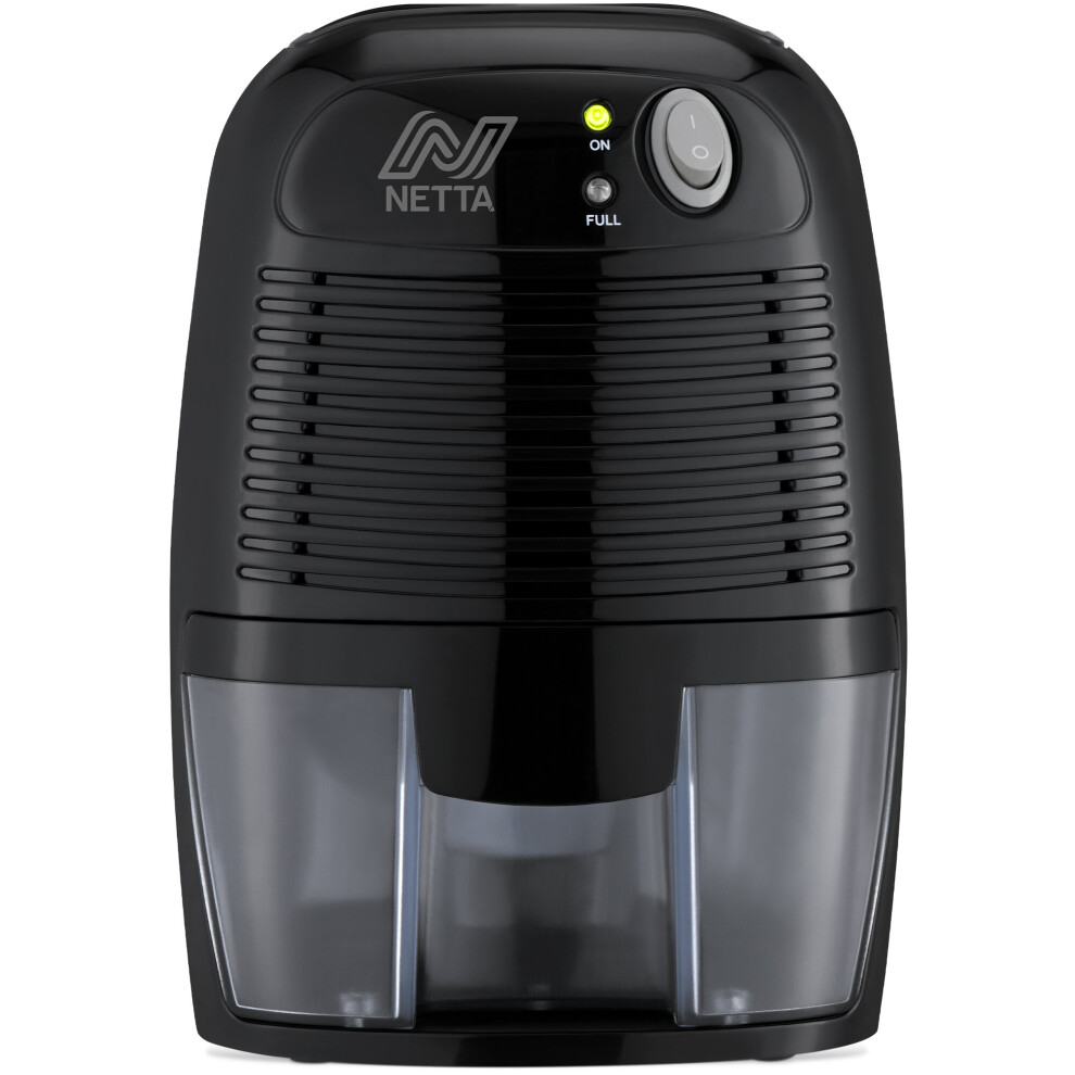 (Black) NETTA 500ml Mini Dehumidifier