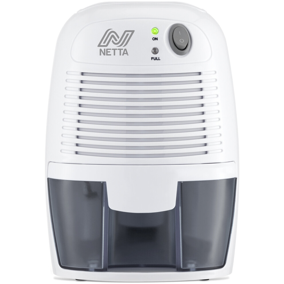 (Grey) NETTA 500ml Mini Dehumidifier