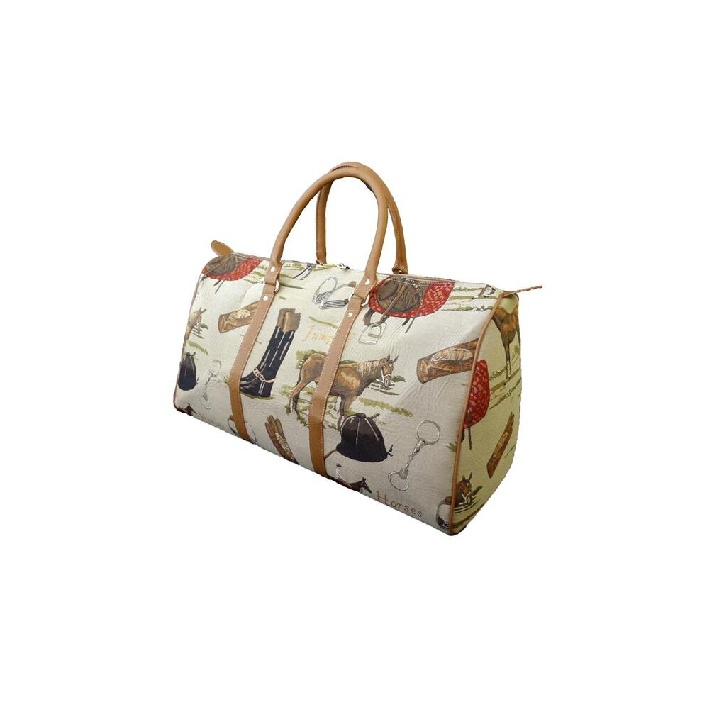 Sinobrite 27527-Horse Tapestry Duffle Bag - Horse-image-OPC-PBCZW6K-NEW