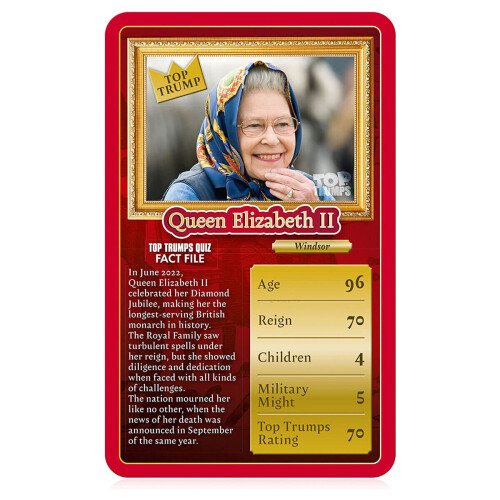 Kings and Queens Top Trumps Classics 2