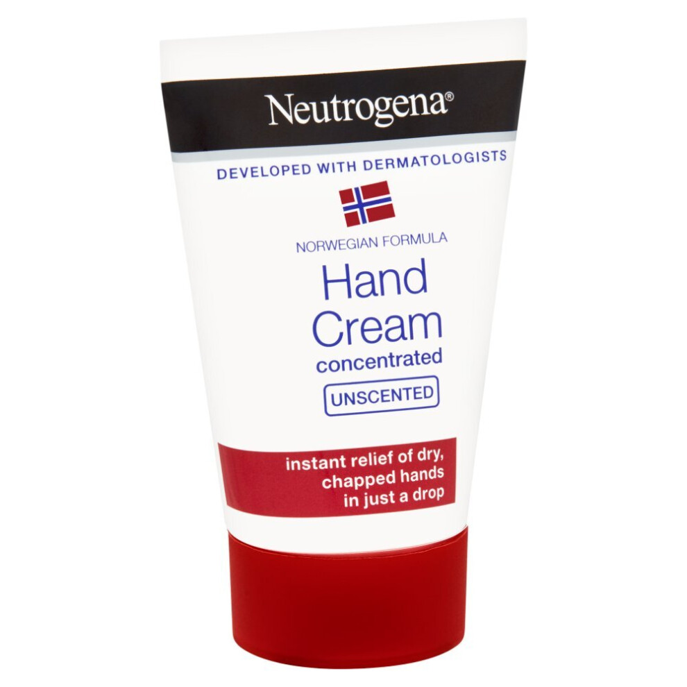 NEUTROGENA Norwegian Formula Unscented Hand Cream 50ml (Pack of 6)