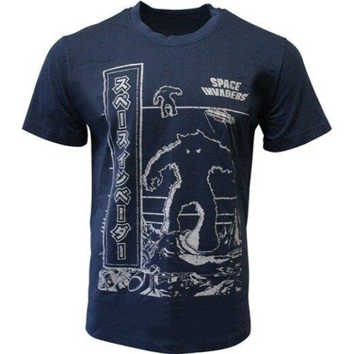 (M) SPACE INVADERS CABINET T SHIRT