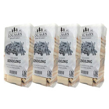 Kindling Wood x 4 bags - Kiln Dried. Perfect for Starting Open Fires, Charcoal, Wood Burning Stoves, BBQ's, Log Burners, Camp Fires, Fire Pits and Piz