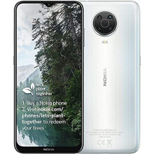 Nokia G20 - Smartphone 64GB, 4GB RAM, Dual Sim, Glacier (Renewed)