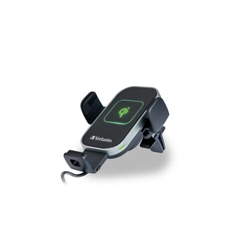 Verbatim Caricatore per auto wireless - VERBATIM - FWC-02 - 15W - Supporto per smartphone Qi - USB-C 2