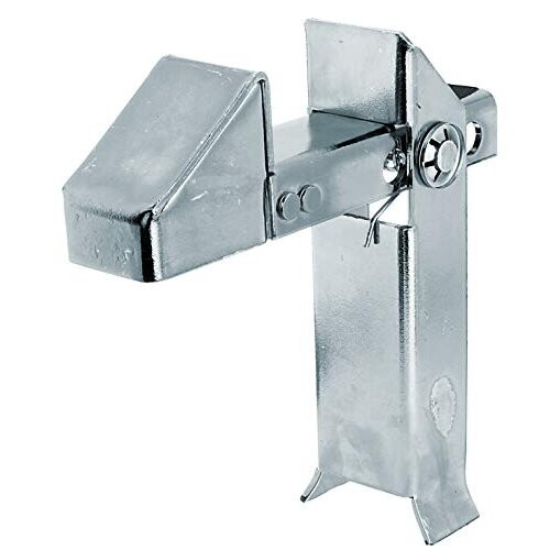 Gah-Alberts Gate Hinge U-Bolt M16 Thread - 15mm Adjustable, Hot Galvanized Steel, Welding Required