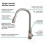 Kitchen Sink Faucet 360° Rotation Single Handle Deck Mounted Kitchen Faucet Pull Out Spray 4