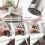 Kitchen Sink Faucet 360° Rotation Single Handle Deck Mounted Kitchen Faucet Pull Out Spray 3