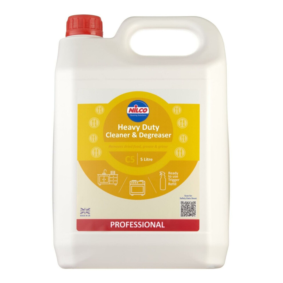 Nilco Cleaning Solutions Prof. Heavy Duty cleaner & Degreaser C5 5L