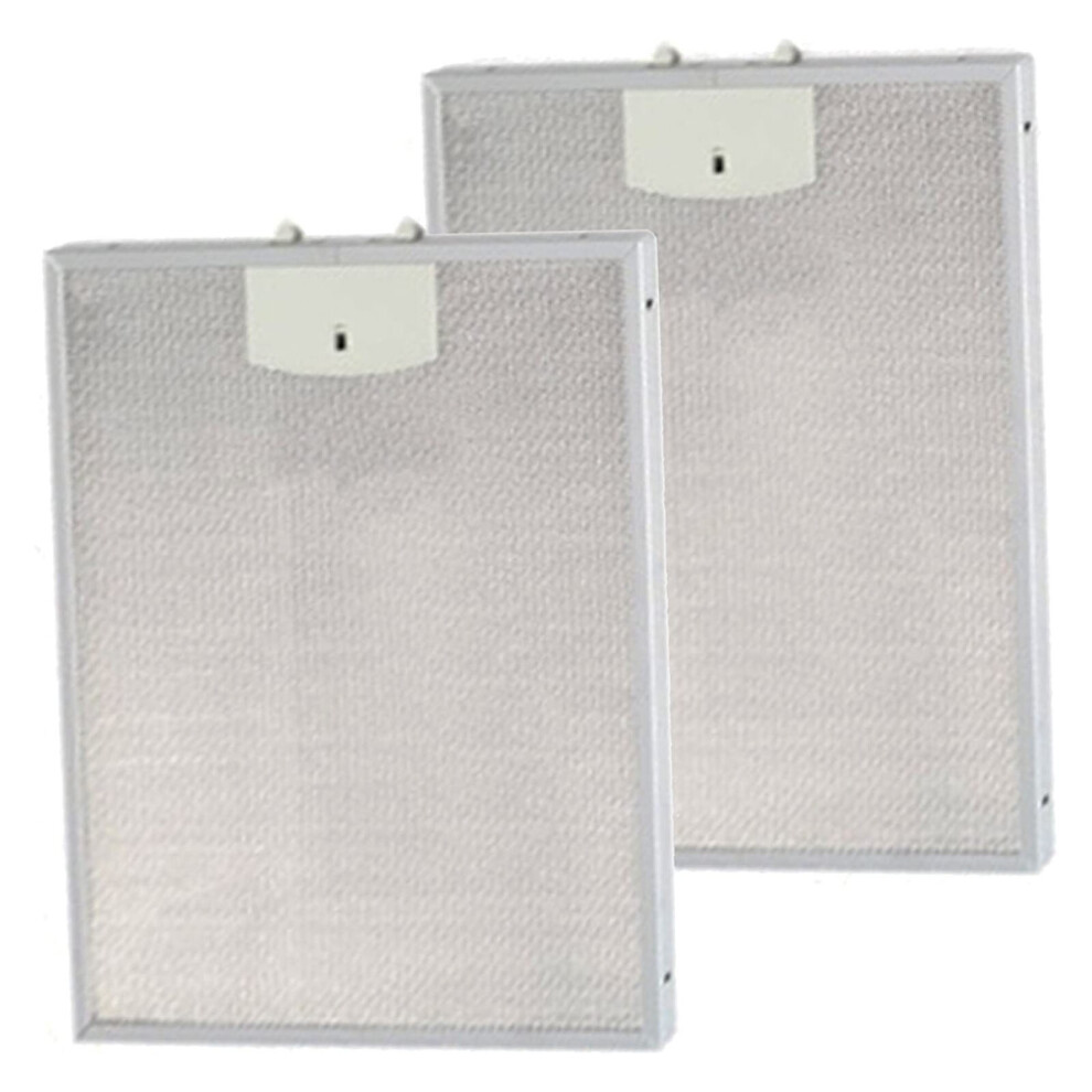 Spares2go Vent Extractor Metal Mesh Filter For Neff Cooker Hood Vent 250 X 310 Mm X 2