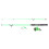 Fladen (Green) 2pc Allround 1.95m Fishing Rod Reel Line Lure Set 1