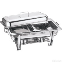 New Double Stainless Steel Chafing Dish Sets With 8.50L Food Pans Fuel Holders for Catering Buffet Warmer Tray Dining