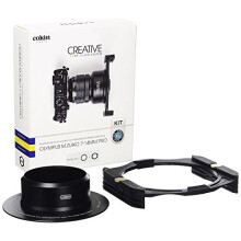 Optical Filter Holder for Cokin bx100-oly Ring Olympus 7-14 mm F2.8 PRO SERIES System 130 mm black Size: XL