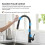 (Silver) Sensor Kitchen Faucets Smart Touch Inductive Sensitive Faucet Mixer Tap Single Handle Dual Outlet Water 5