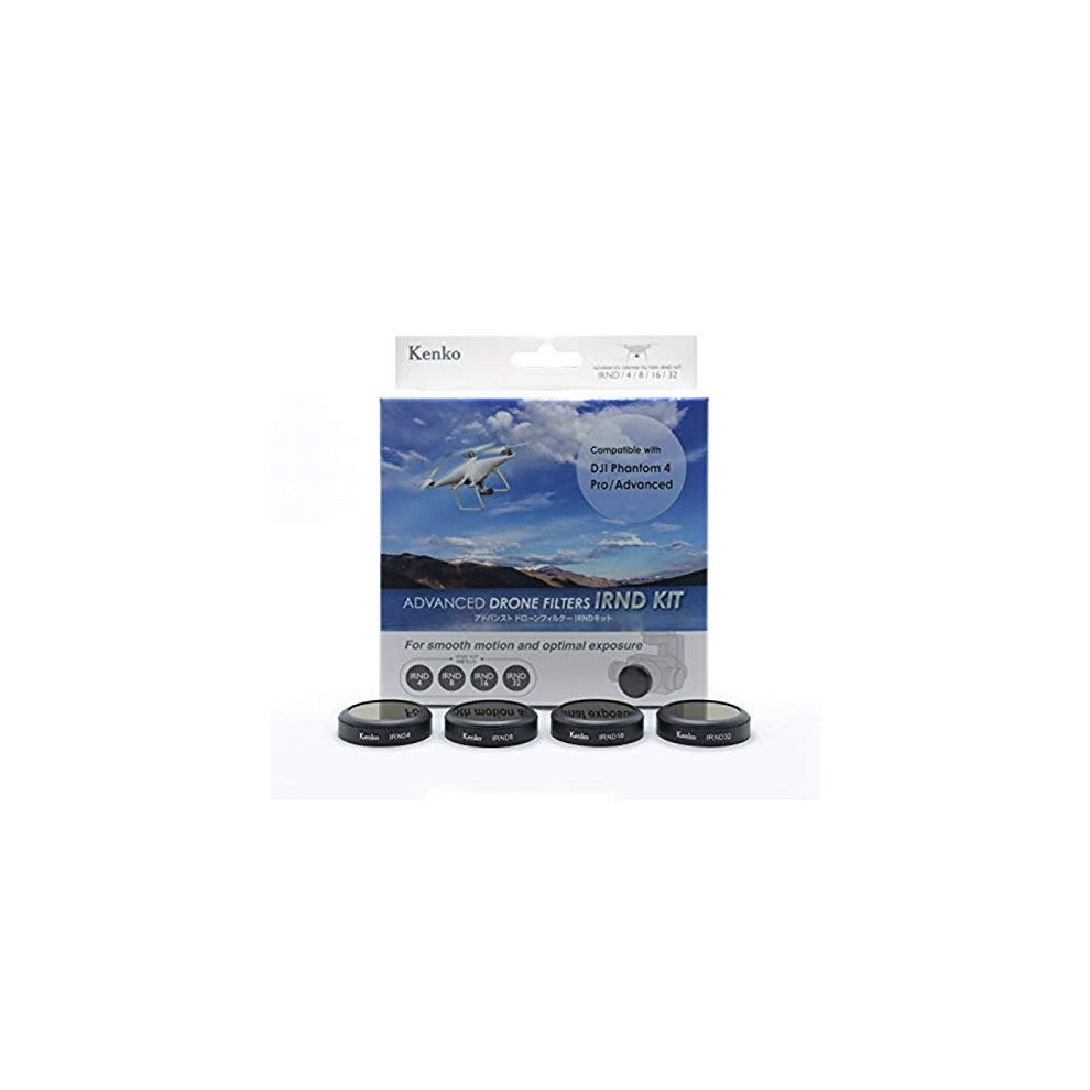 Kenko Ke351404â Drone Filter Kit, 4Â Piece Setâ Â Black 4961607515044