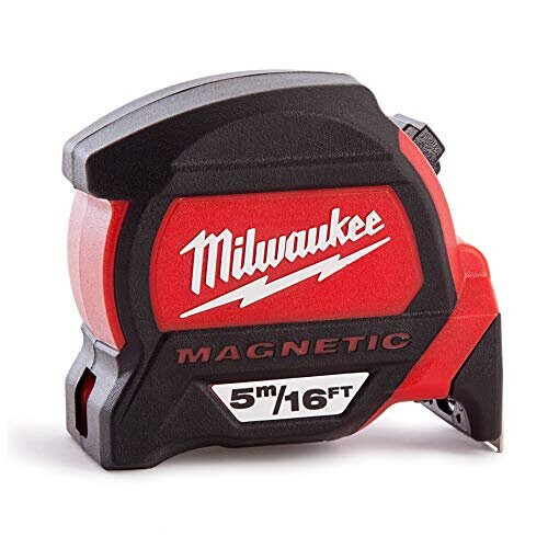 Milwaukee Premium Magnetic Tape Measure 5 m/16 ft (Width 27 mm)