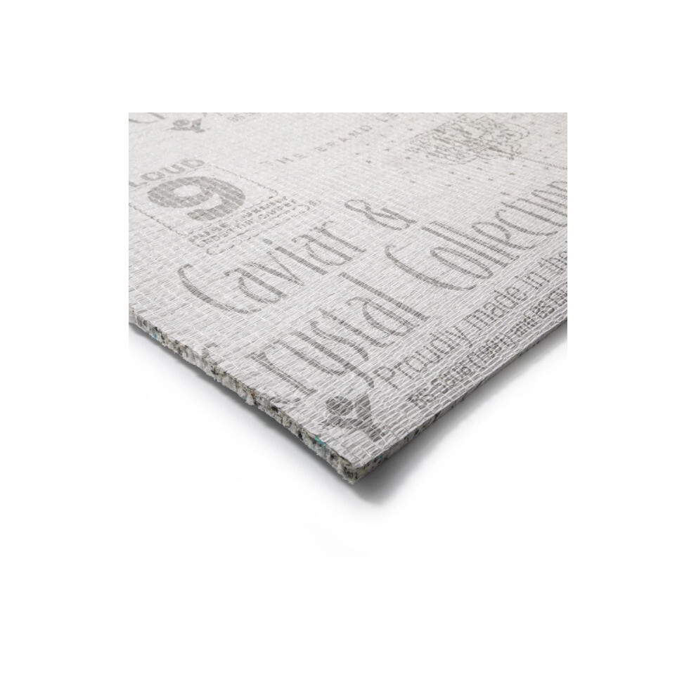 (Half Roll (7.5M2)) Cloud 9 Caviar & Crystal 9Mm Carpet Underlay 15M2 5056524036273
