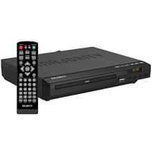 Majority DVD Player for TV | All Region Full HD 1080P DVD Player | Slim Design, Easy Controls, Remote Controlled DVD Player | High Definition Scaling,