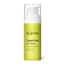 Elemis Superfood Dagcreme med Præbiotika – Genopfyld, Fugt og Beskyt, Letvægts Vitaminrig Fugtighedscreme til Strålende Glød (50 ml)