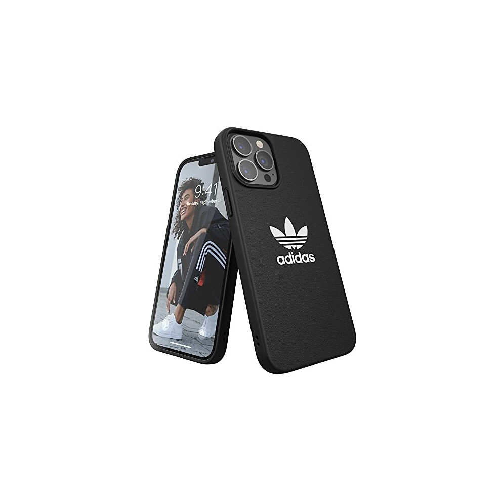 adidas Case Designed for iPhone 13 Pro Max 6.7, Drop Tested Cases, Shockproof Raised Edges, Original Protective Case, Black and White