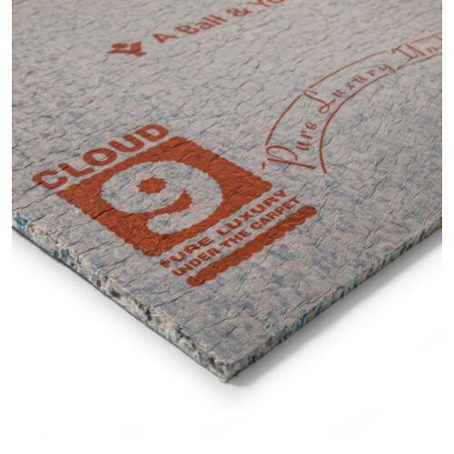 (Half Roll (7.5m2)) Cloud 9 Super Contract Carpet Underlay 10mm High-Density