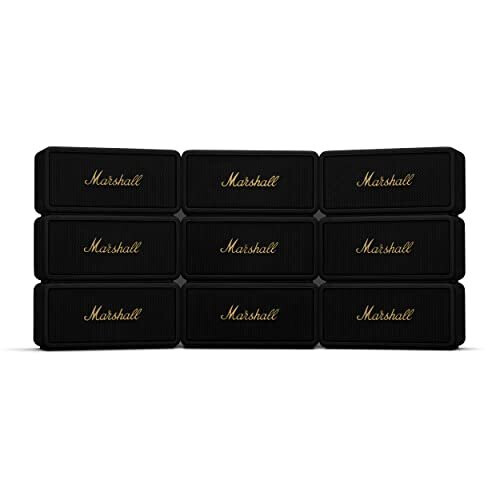 Marshall BT Marshall Middleton Lautsprecher in Schwarz und Kupfer 1