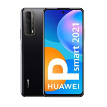 Huawei P smart 2021 - Smartphone 128GB, 4GB RAM, Dual Sim, Midnight Black (Renewed) - Refurbished