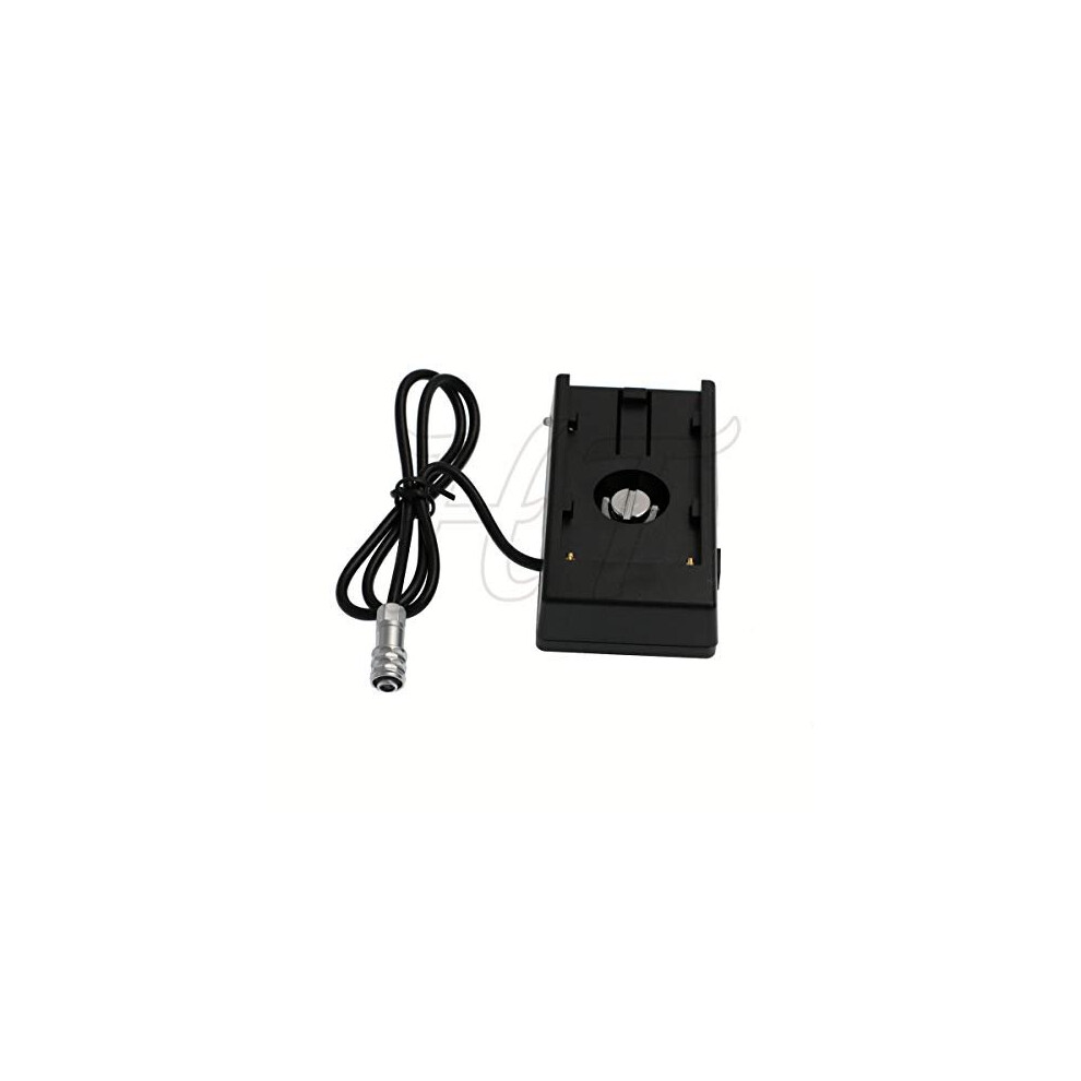 HangTon NP-F970 Battery Plate Power Cable 12V for Blackmagic Pocket Cinema Camera 4K and 6K