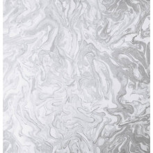 DUTCH WALLCOVERINGS Wallpaper Liquid Marble Grey Wall Covering Panel Sheet
