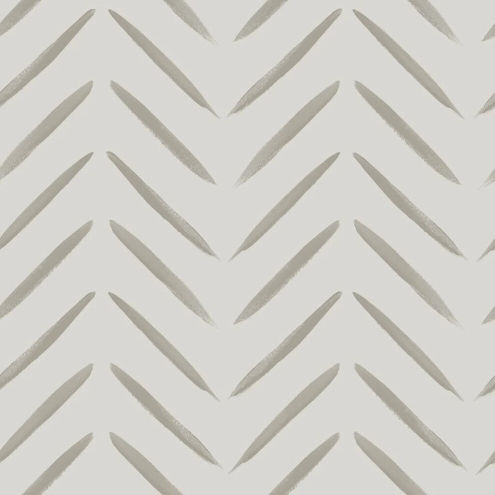 Dutch Wallcoverings Wallpaper Chevron Taupe Wall Covering Wallpaper Panel 5022976130418