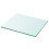 vidaXL Shelf Panel Glass Clear 30x25cm Storage Plate Sheet Shelving Display 1