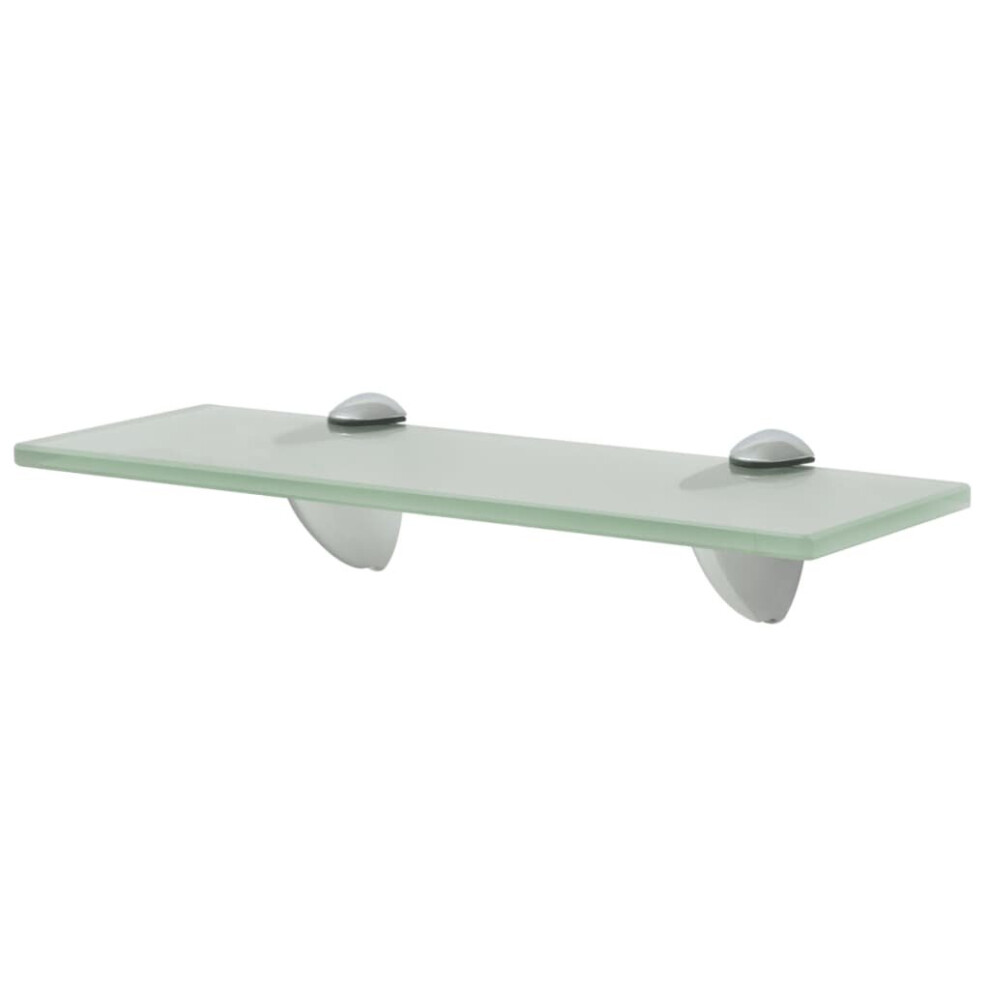 Vidaxl Wall Floating Shelf Panel Glass Sheet Plate Storage Room Shelving Display 8718475526735