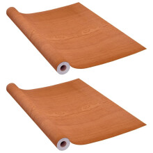 vidaXL Selbstklebende Möbelfolie Eiche 500 x 90 cm PVC