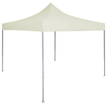 vidaXL Professional Folding Party Tent Steel Cream 2m Outdoor Garden Pavilion