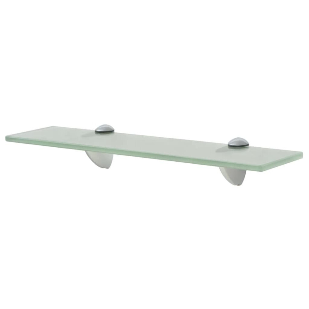 Vidaxl Wall Floating Shelf Panel Glass Sheet Plate Storage Room Shelving Display 8718475526742