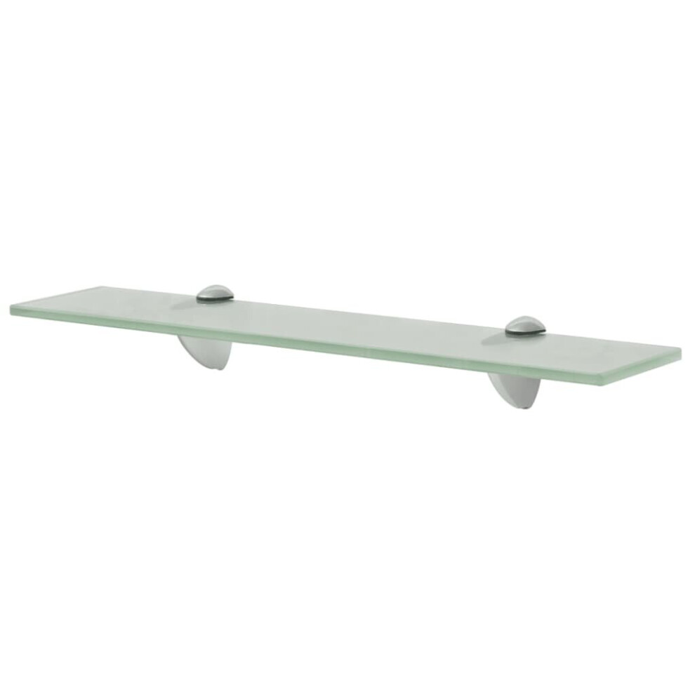 Vidaxl Wall Floating Shelf Panel Glass Sheet Plate Storage Room Shelving Display 8718475526759