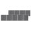 vidaXL Gartenzaun WPC 1564x186 cm Grau 1