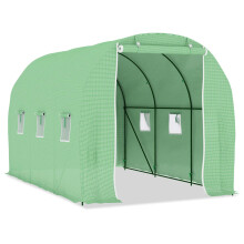 vidaXL havedrivhus, 6,86 m², 3,43 x 2 x 2 m