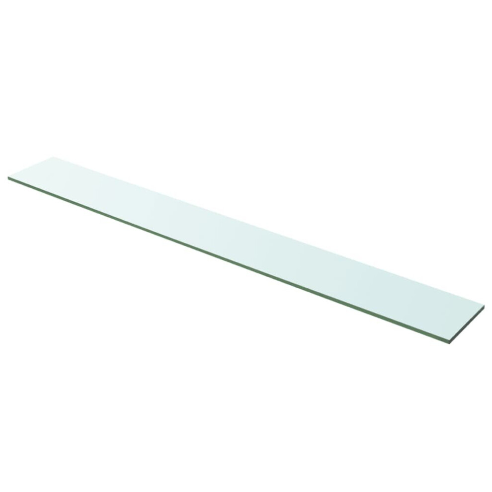 Vidaxl Shelf Panel Glass Sheet Plate Storage Cabinet Room Shelving Display Clear 8718475527213