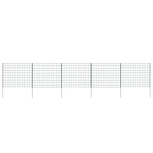 vidaXL Gartenzaun Set 77,5x64 cm Grün