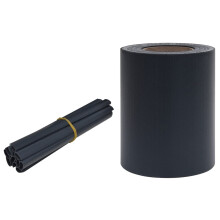 vidaXL Sichtschutzleiste PVC 35 x 0,19 m Matt Dunkelgrau